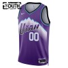 Camiseta Niños Utah Jazz Personalizadas 2025-26 Nike Icon Edition Violeta Swingman